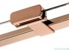 New Trendy Eventa Copper Shine kabina prysznicowa prostokątna 90x110x200 cm prawa przejrzyste miedź połysk EXK-6410